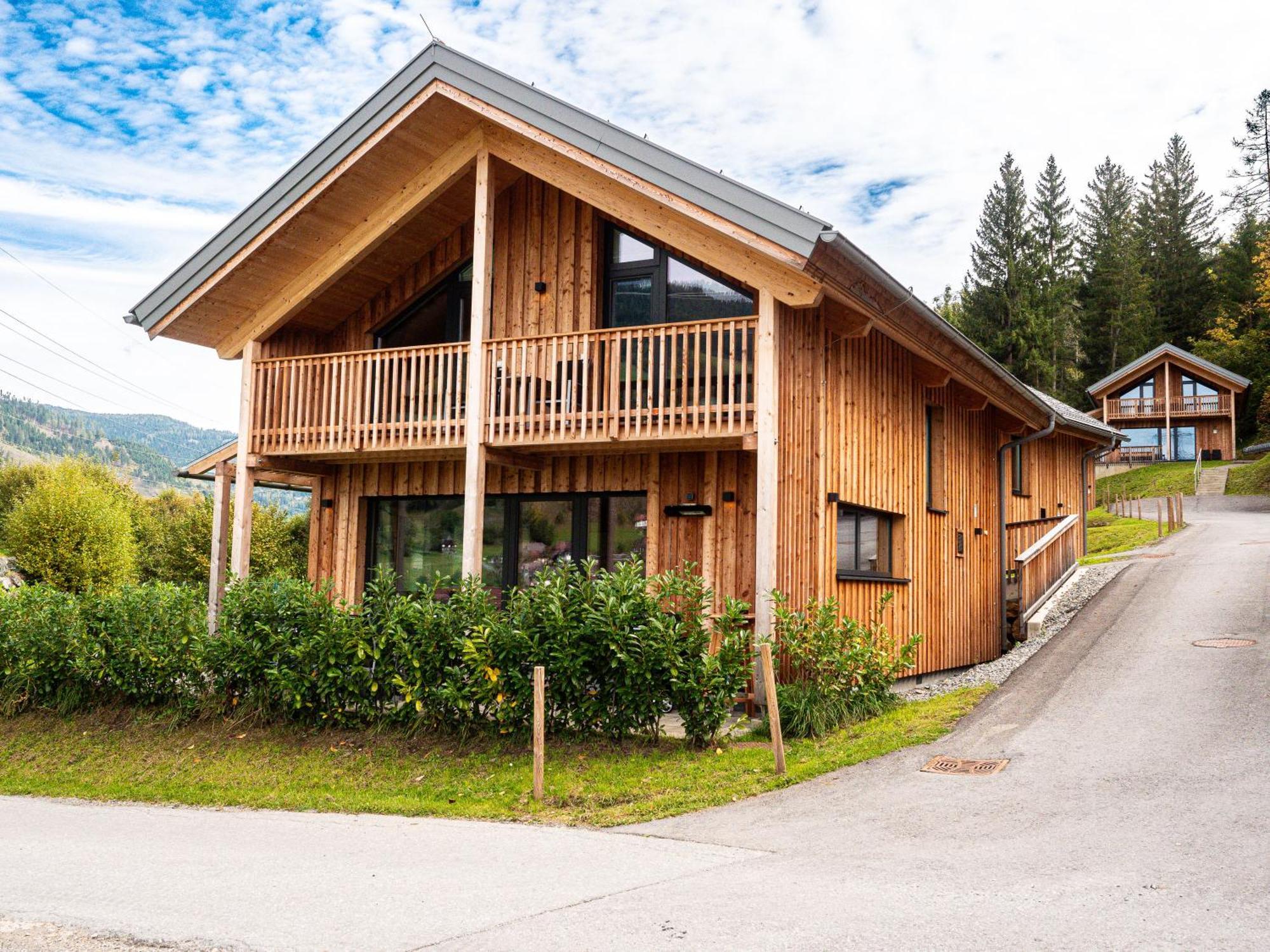 Alpenchalet Alpakablick Sankt Lorenzen ob Murau Exterior foto