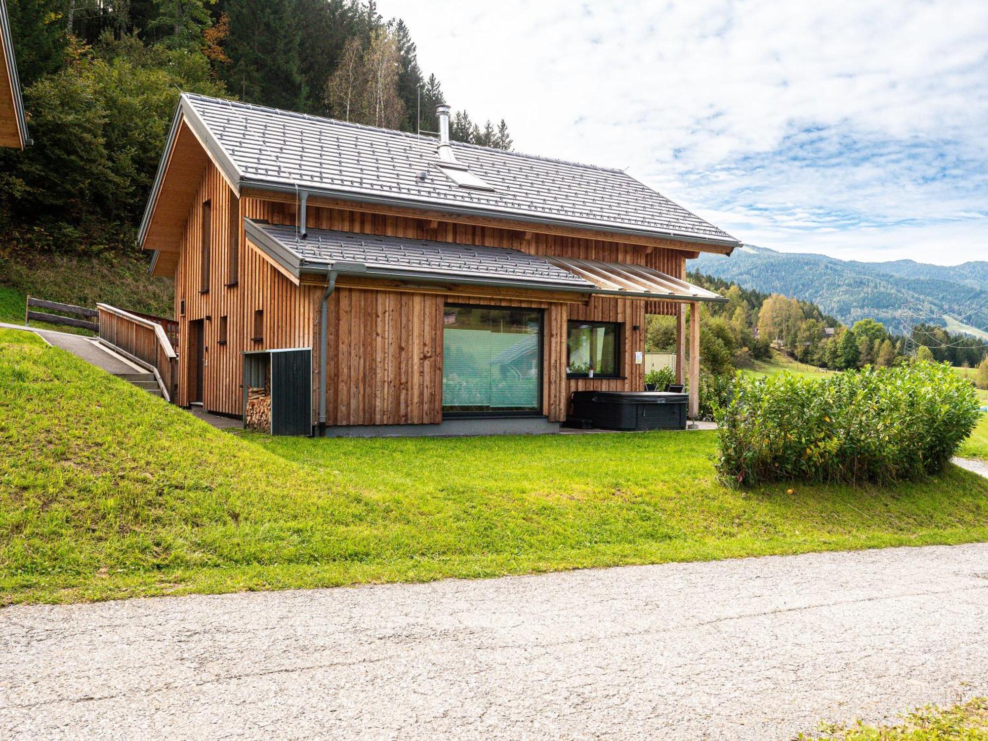 Alpenchalet Alpakablick Sankt Lorenzen ob Murau Exterior foto